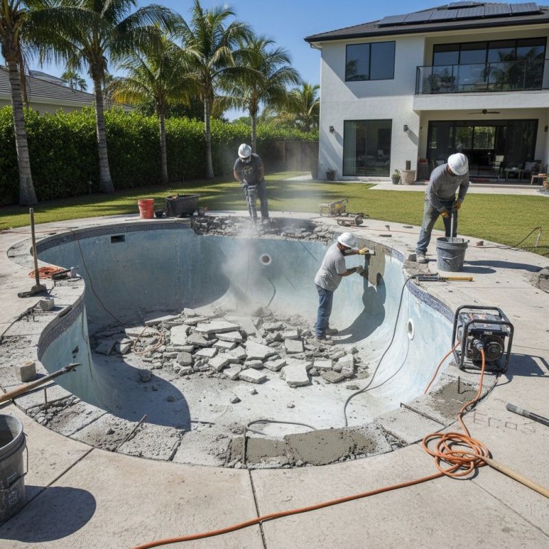 Concrete Pool Demolition
