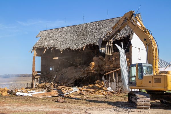 Barn Demolition in Freehold