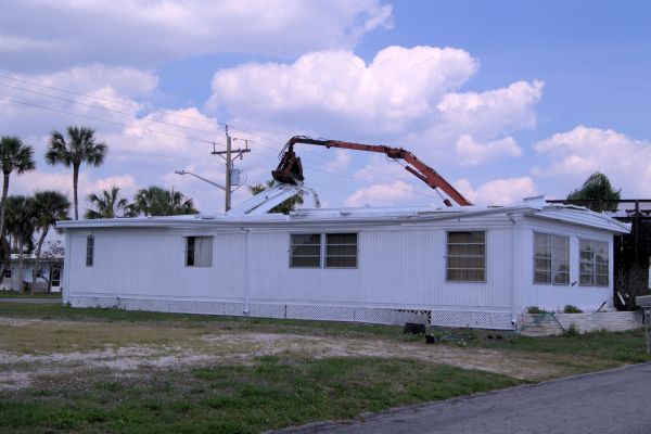 Mobile Home Demolition in Freehold