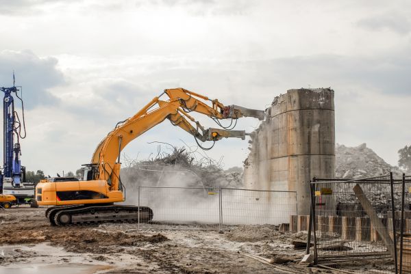 Silo Demolition in Freehold
